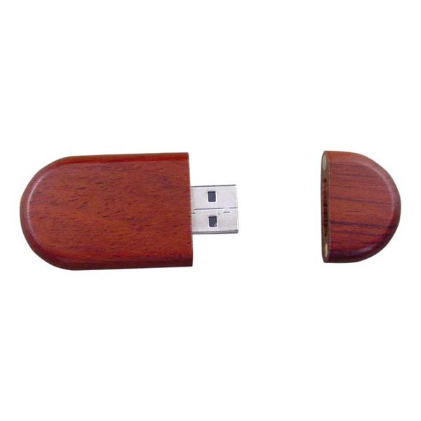 Red wood USB flash disk H906
