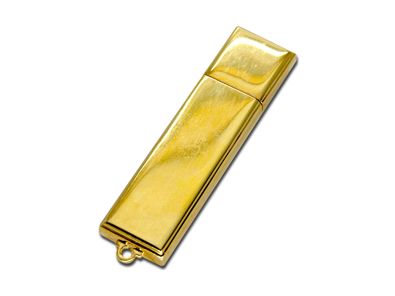 Golden Metal USB Drive H860