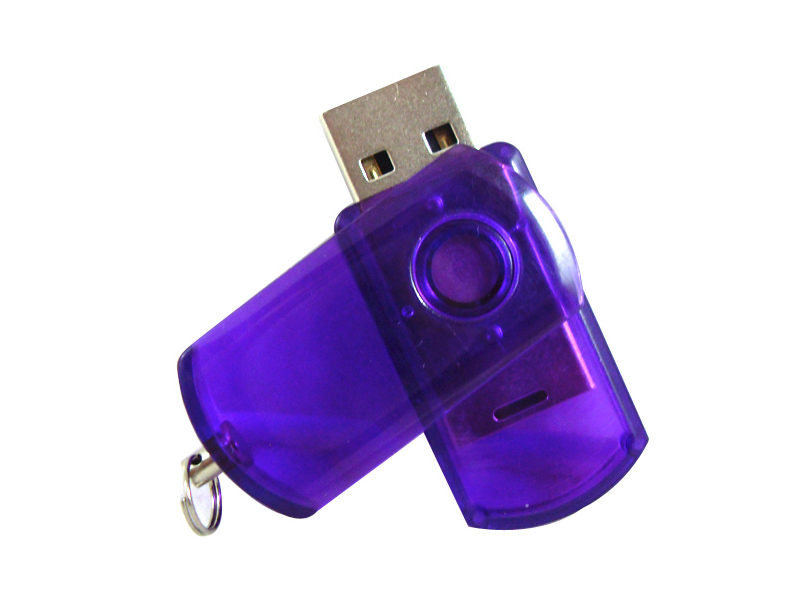 Cute swivel USB flash key H652